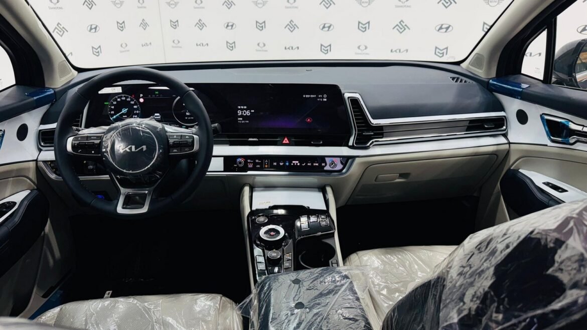 Sam Motors Kia Sportage 2024 (17) كيا سبورتاج 2024 هايبرد معدلة بالكامل من الداخل – الفخامة والتكنولوجيا في عرض حصري